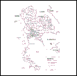 Thailand Karte [ Map ] | Provinzen und Verwaltung